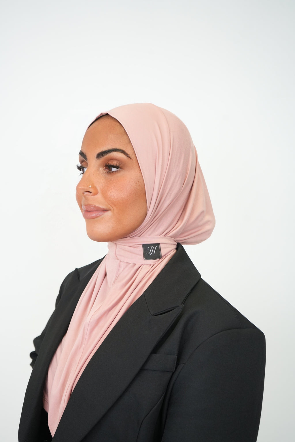 Hijab instant bamboo pink baby