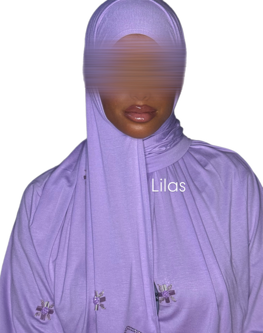Hijab collection ruby lilas