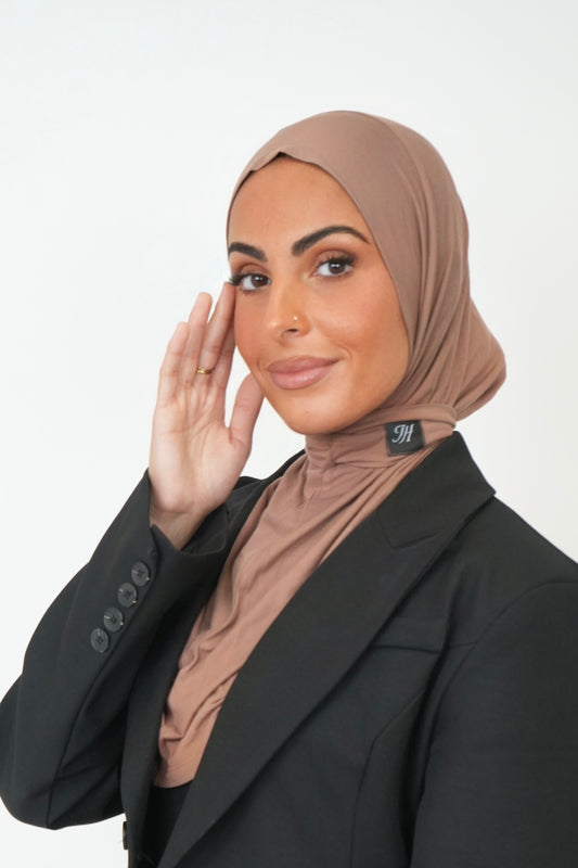 Hijab instant bamboo moka