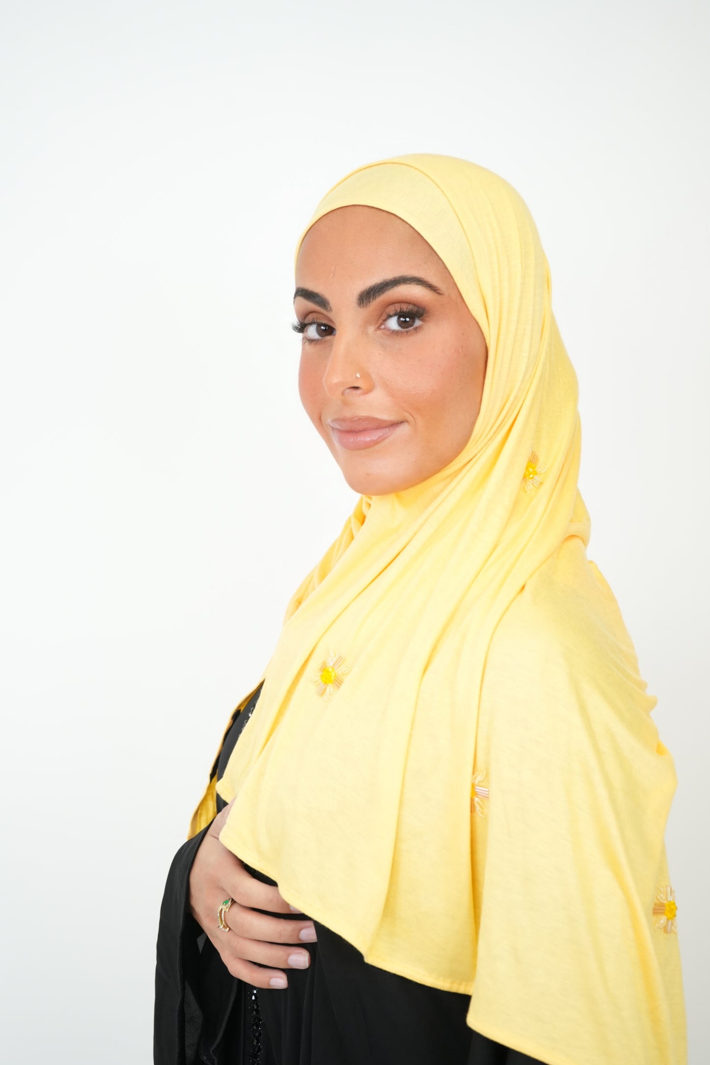 Hijab collection ruby jaune