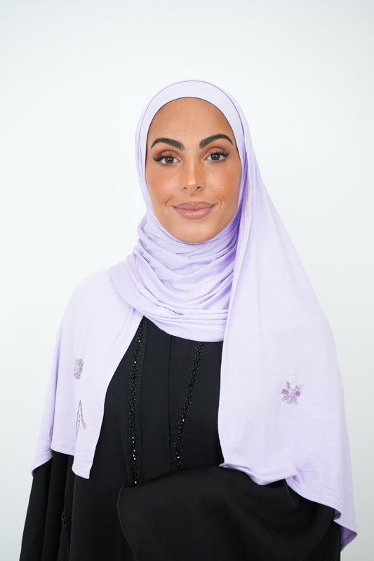 Hijab collection ruby lilas