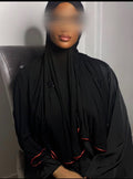 HIJAB DOLLS BLACK RED DUBAI