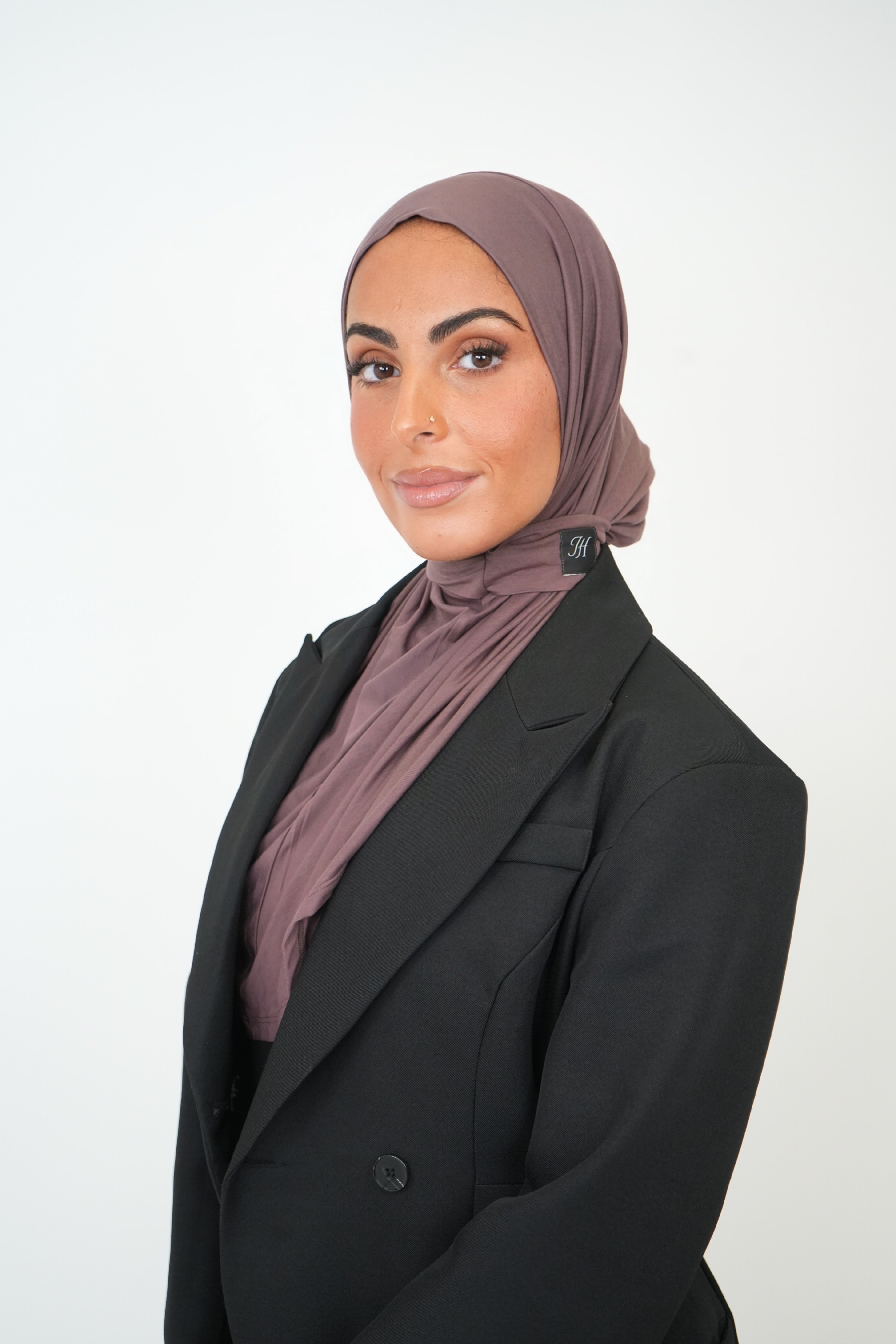 Hijab instant bamboo Brown