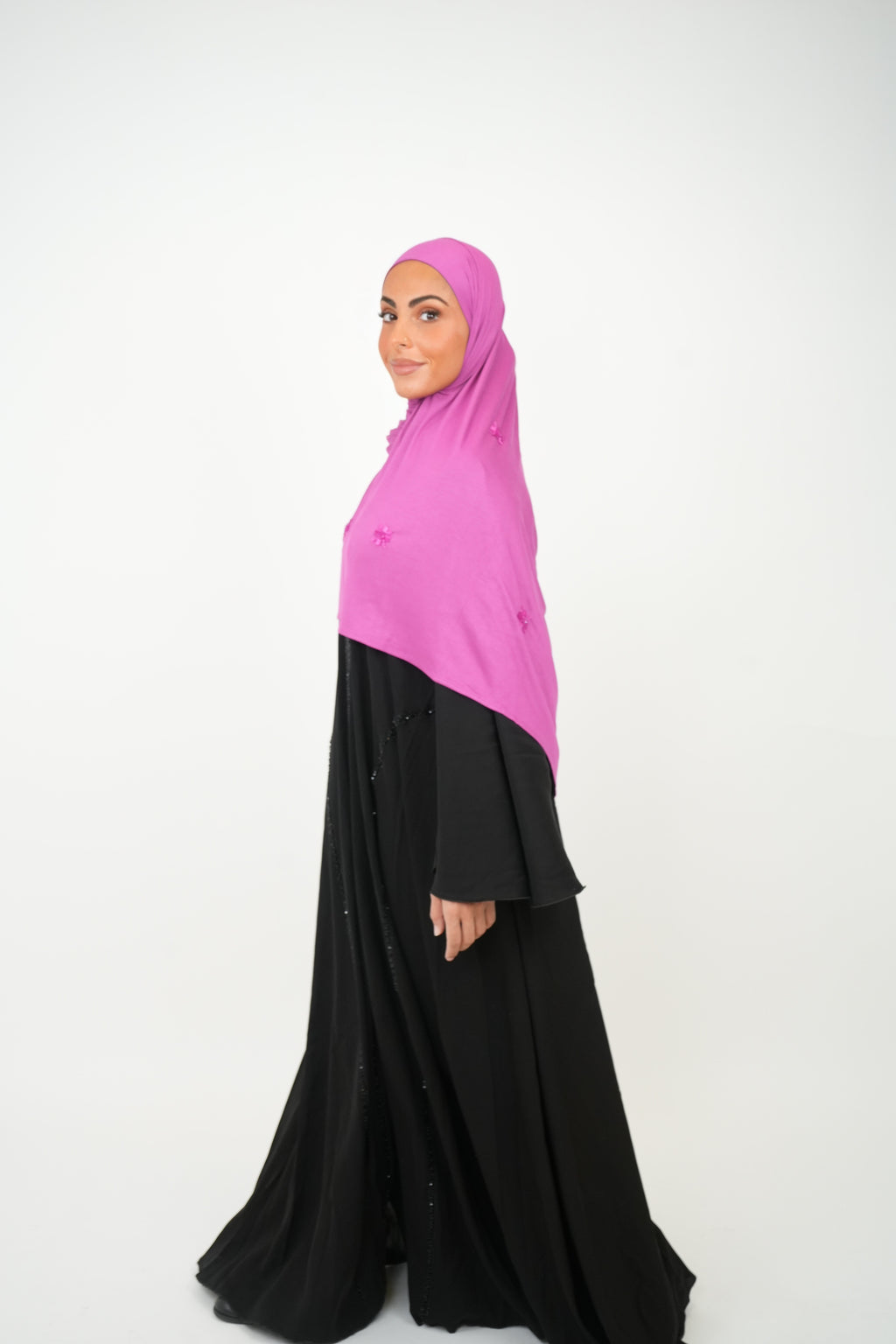 Hijab collection ruby fushia