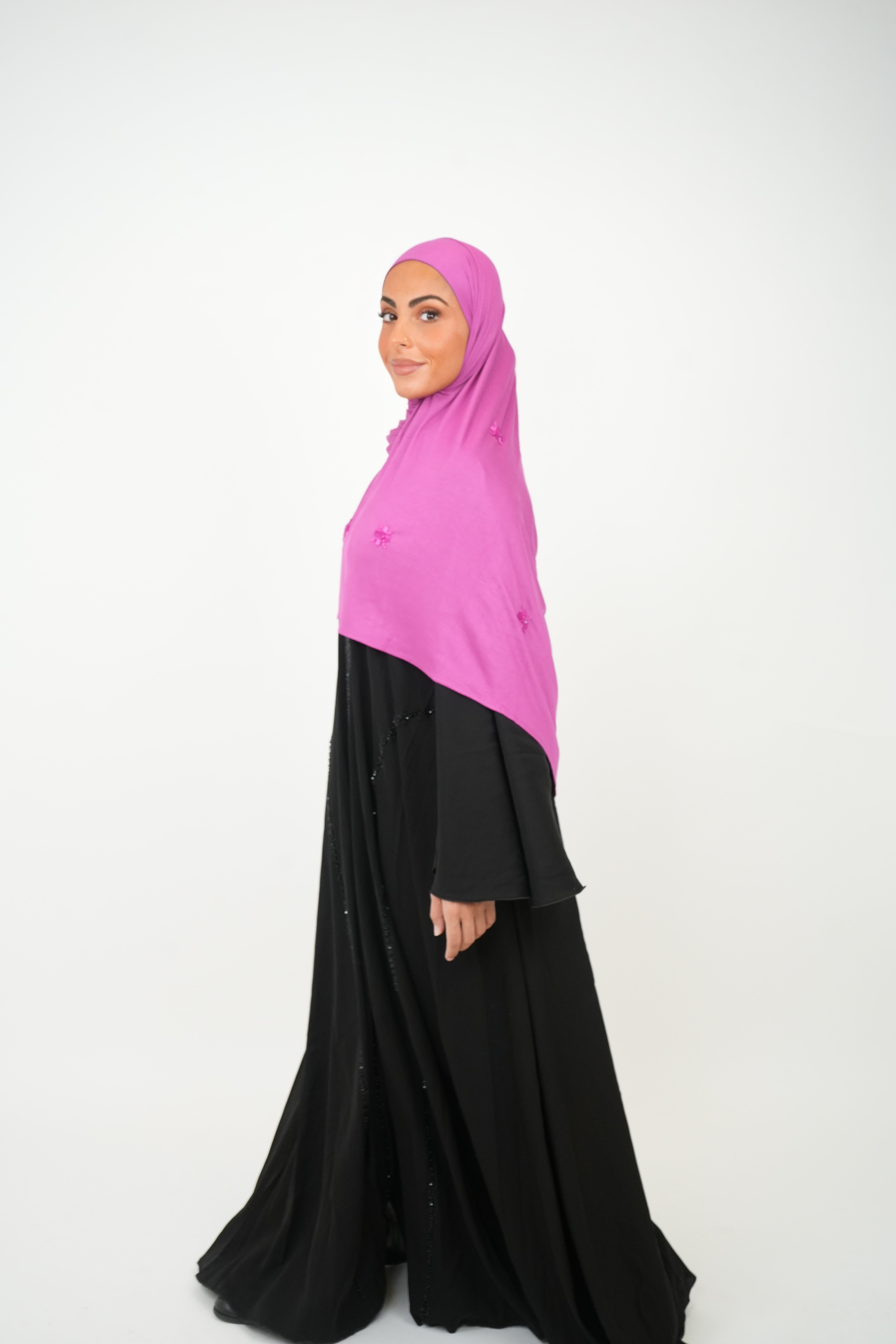 Hijab collection ruby fushia