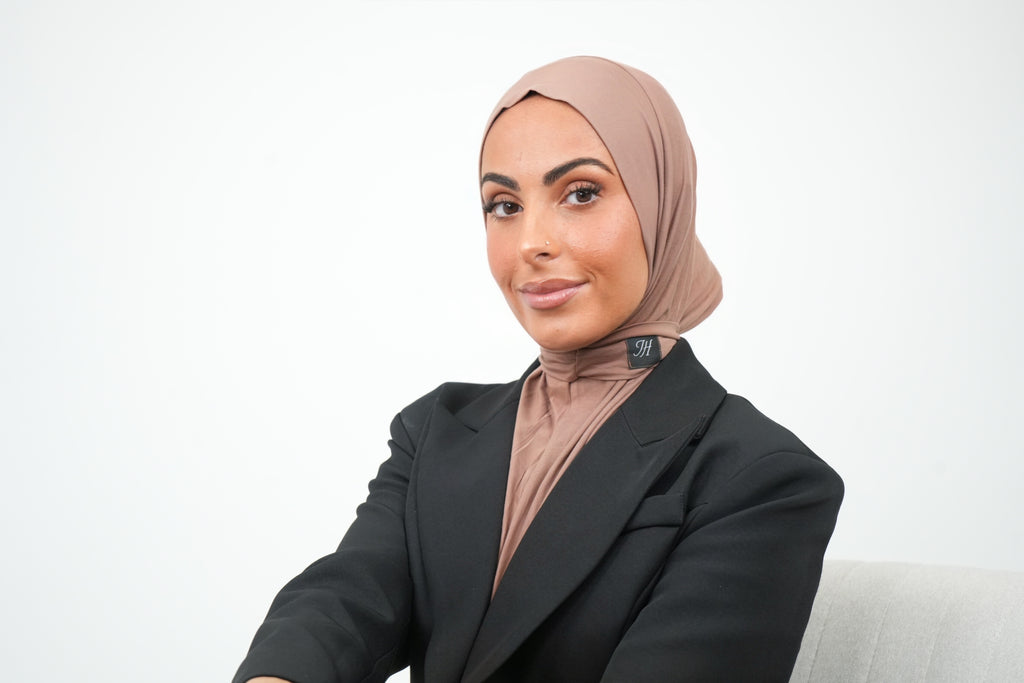 Hijab instant bamboo moka