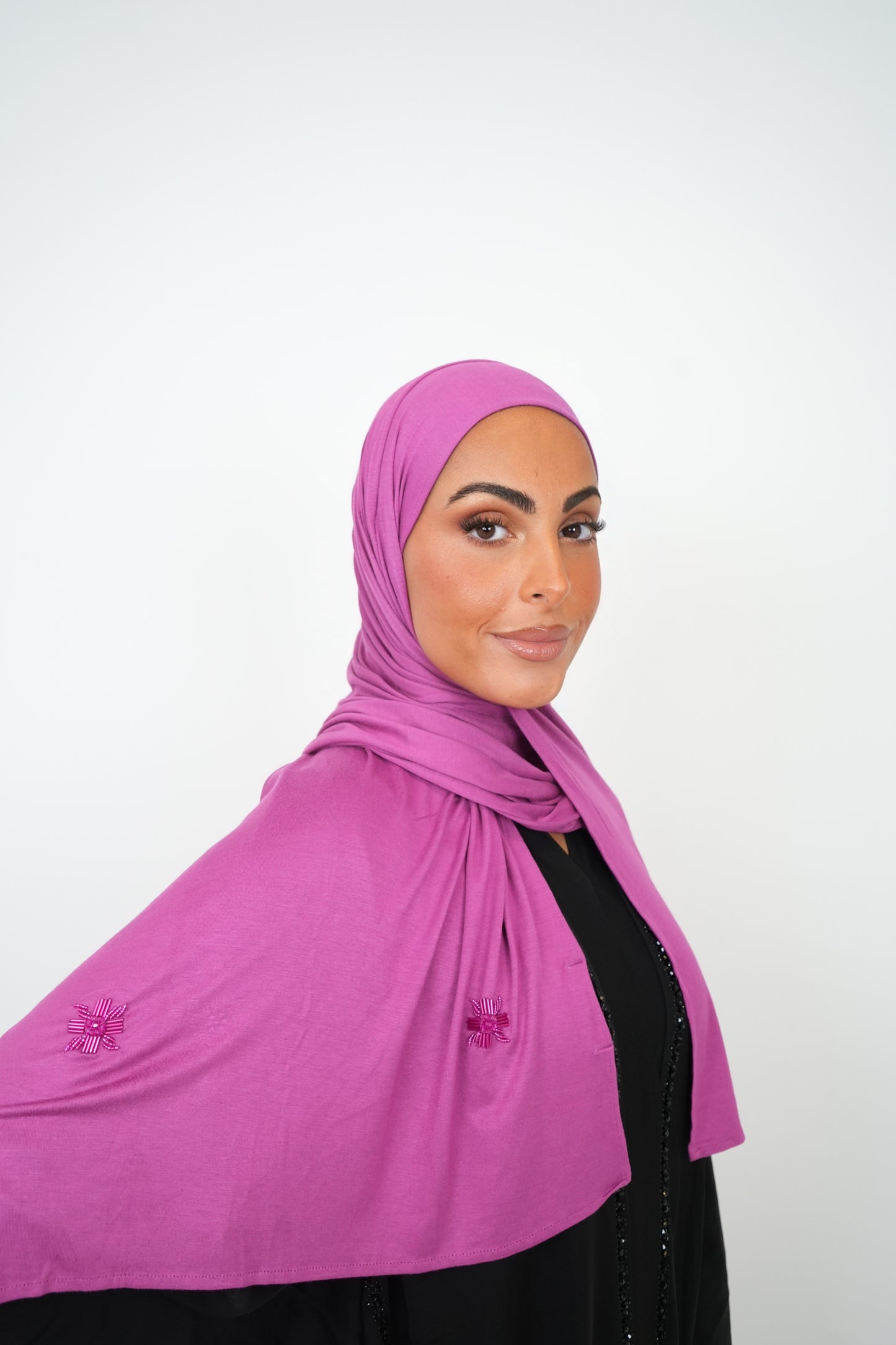 Hijab collection ruby fushia