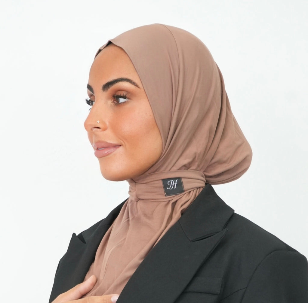 Hijab instant bamboo moka