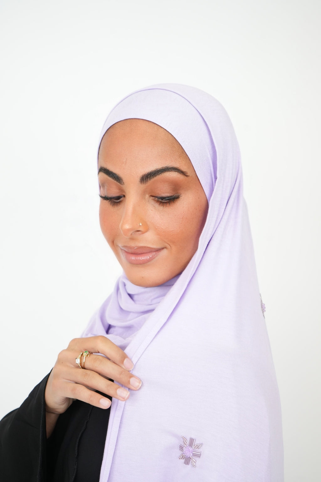 Hijab collection ruby lilas