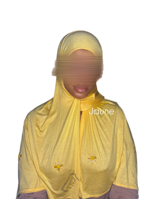 Hijab collection ruby jaune