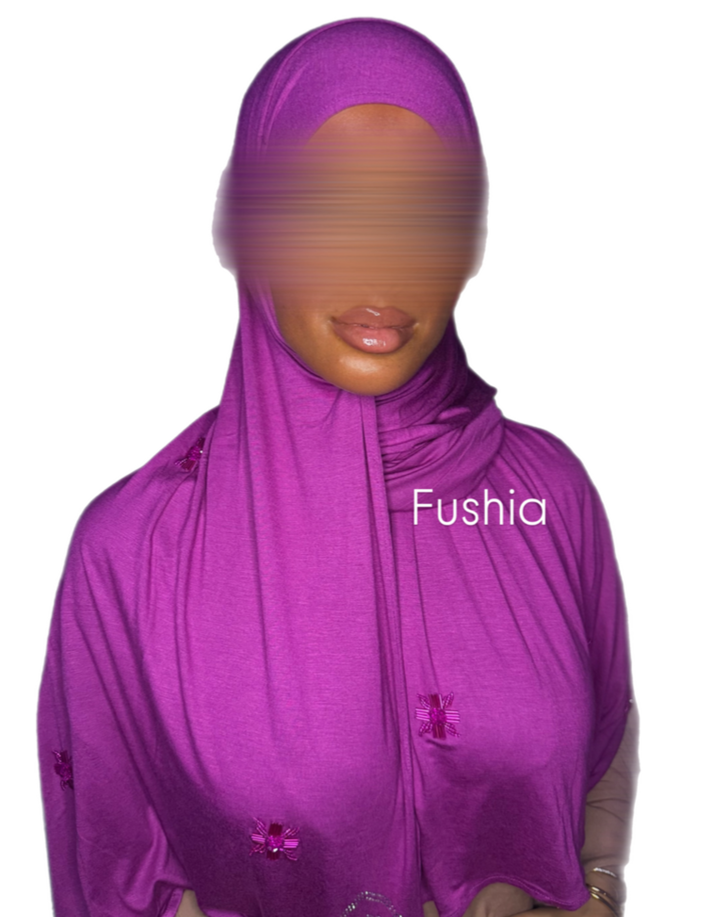 Hijab collection ruby fushia