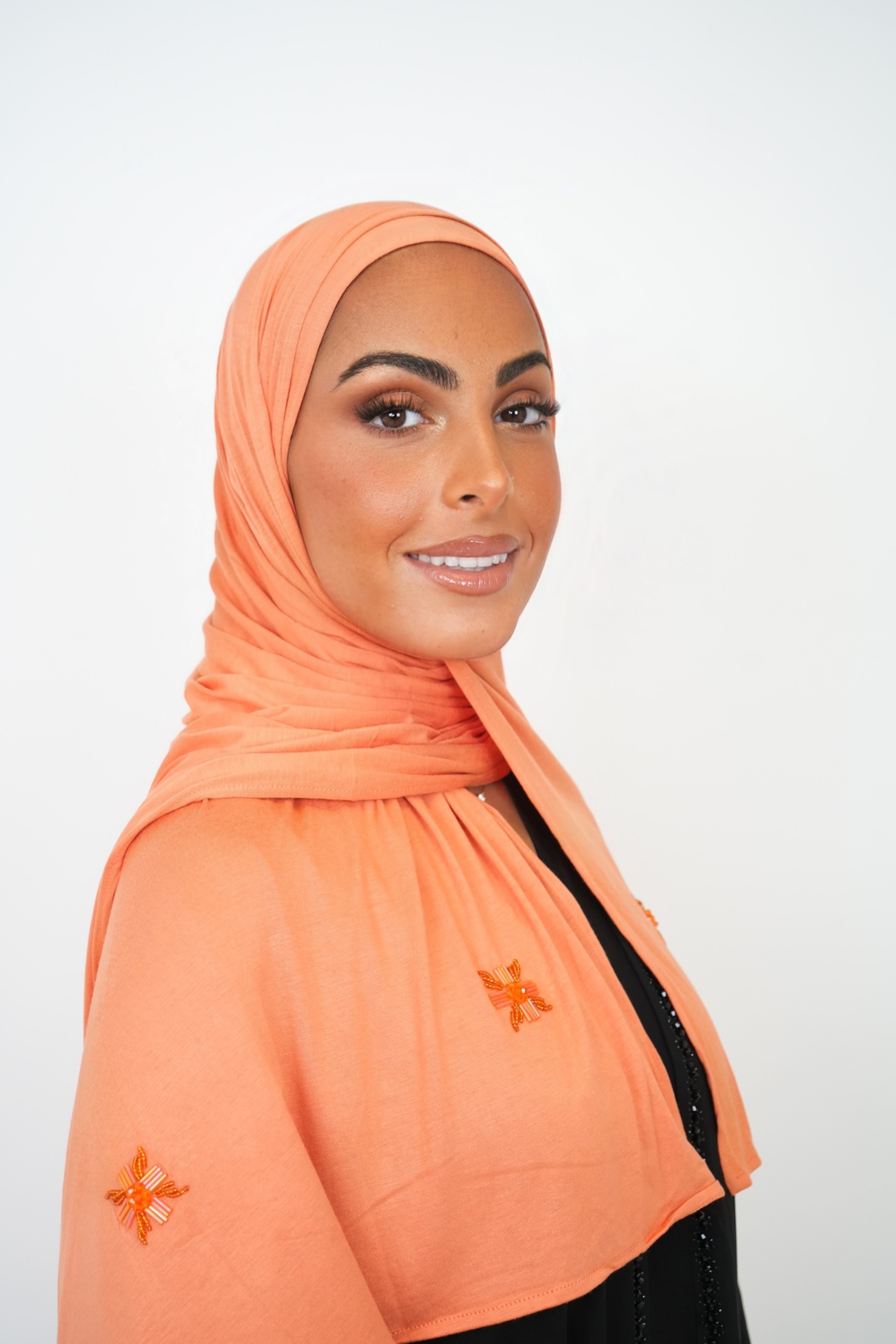 Hijab collection ruby orange